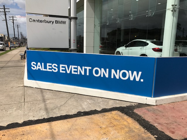 BMW Exterior Sign